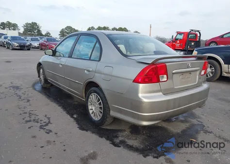 2005 Honda Civic Lx из США, поврежденный, VIN 2HGES16575H605968